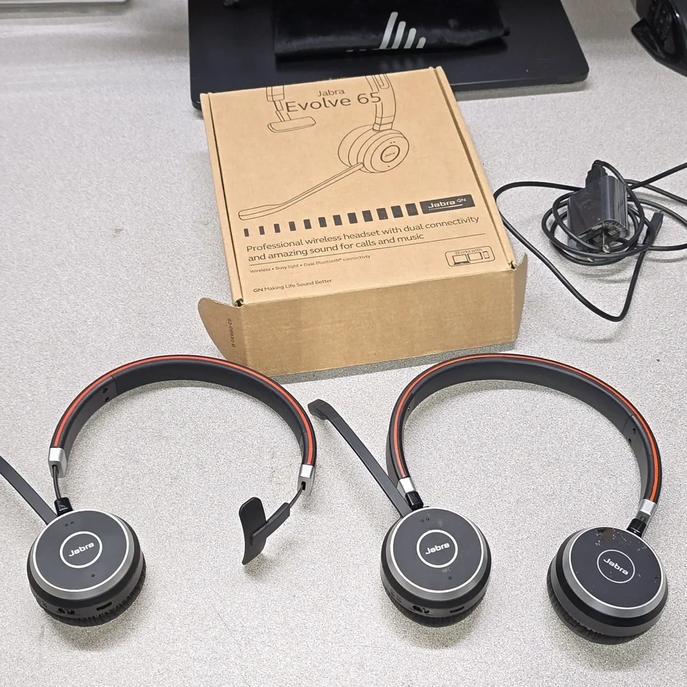 (B1) Jabra professional single/dual headsets
